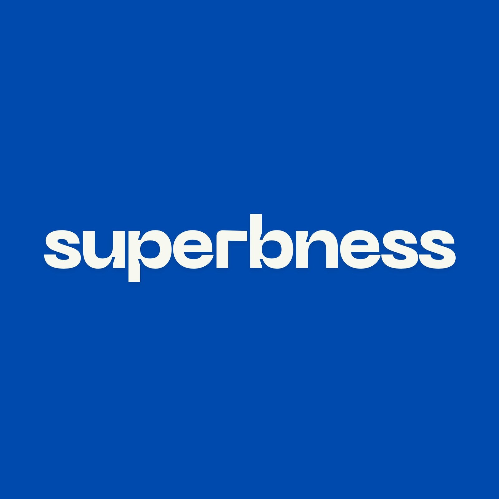 Superbness logo — primary