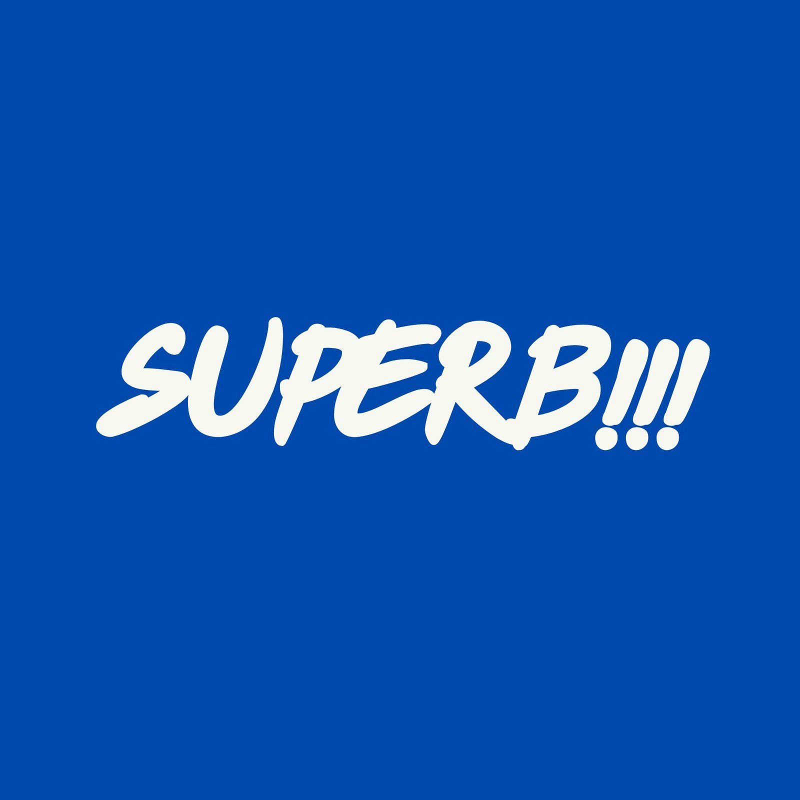 Superbness logo — variation 5