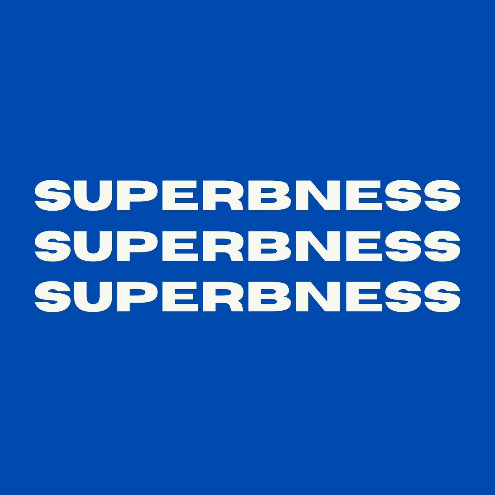 Superbness logo — variation 2